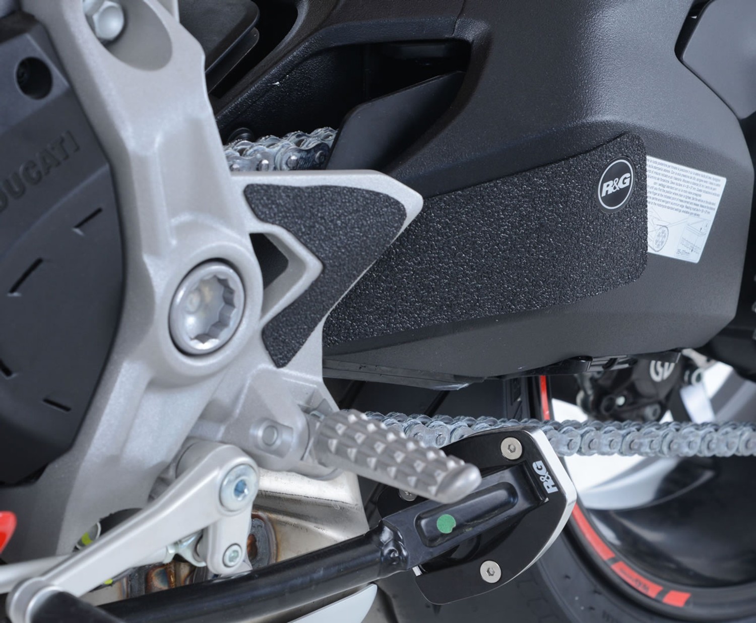R&G Racing Boot Guard 3-Piece (2 on LHS, 1 RHS) for Ducati Supersport (S) '17-'20, 950 Supersport (S) '21-'22 R&G Racing Boot Guard 3-Piece (2 on LHS, 1 RHS) for Ducati Supersport (S) '17-'20, 950 Supersport (S) '21-'22